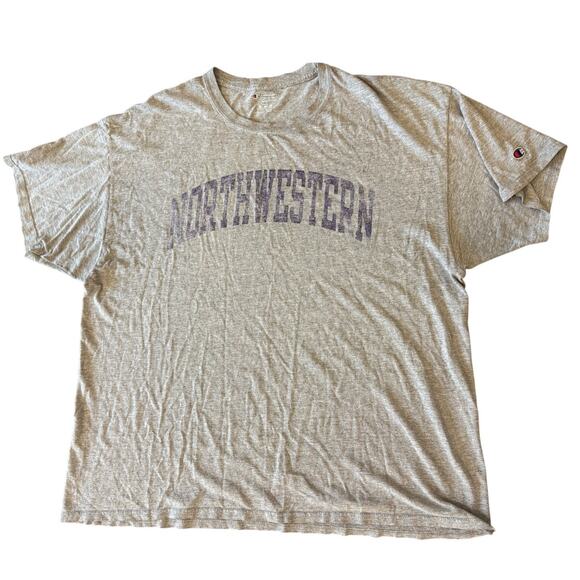 NORTHWESTERN UNIVERSITY Champion Tee T-Shirt XXL 2XL Gameday - Picture 1 of 7